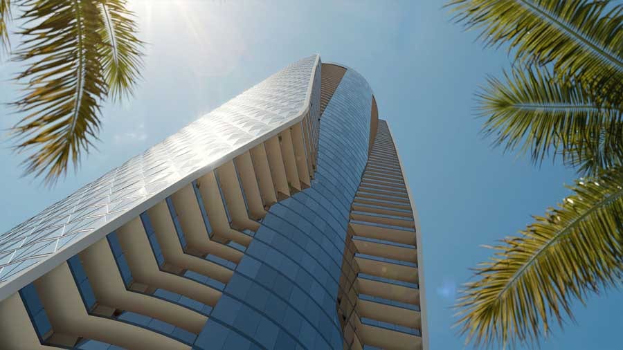 Bentley Residences - vista del proyecto