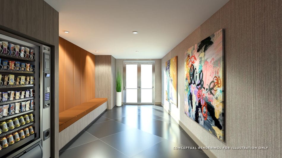 Circ Residences Hollywood - espacios del proyecto