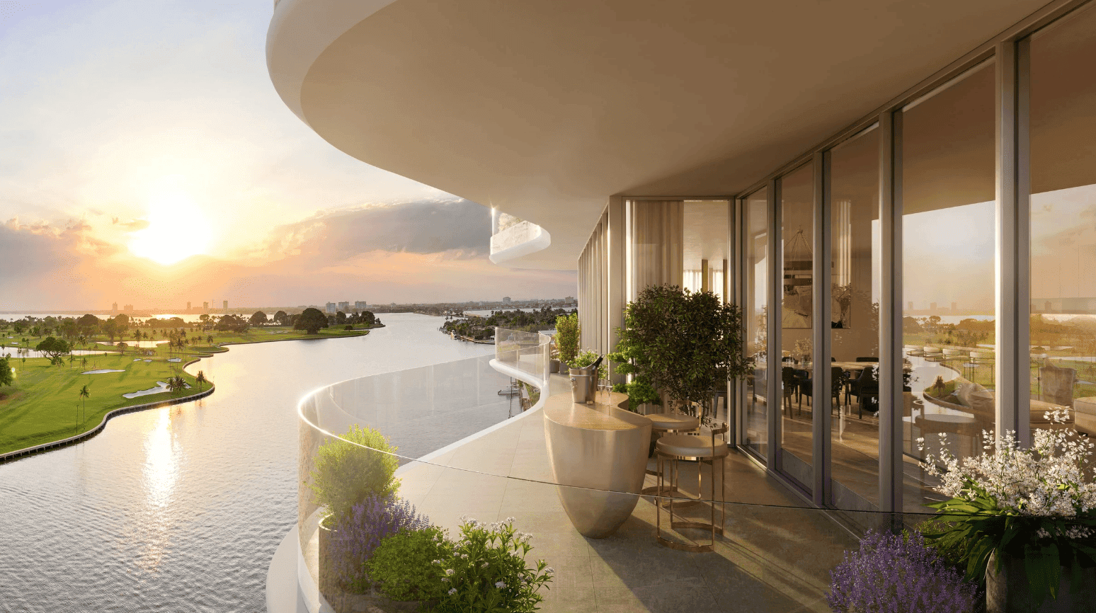 Indian Creek Residences & Yacht Club - vista del proyecto