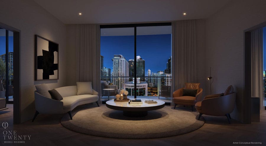 One Twenty Brickell Residences - vista 1