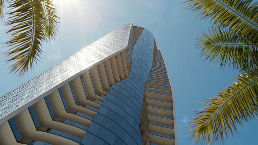 Bentley Residences - vista del proyecto