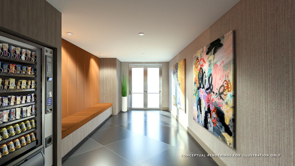 Circ Residences Hollywood - espacios del proyecto