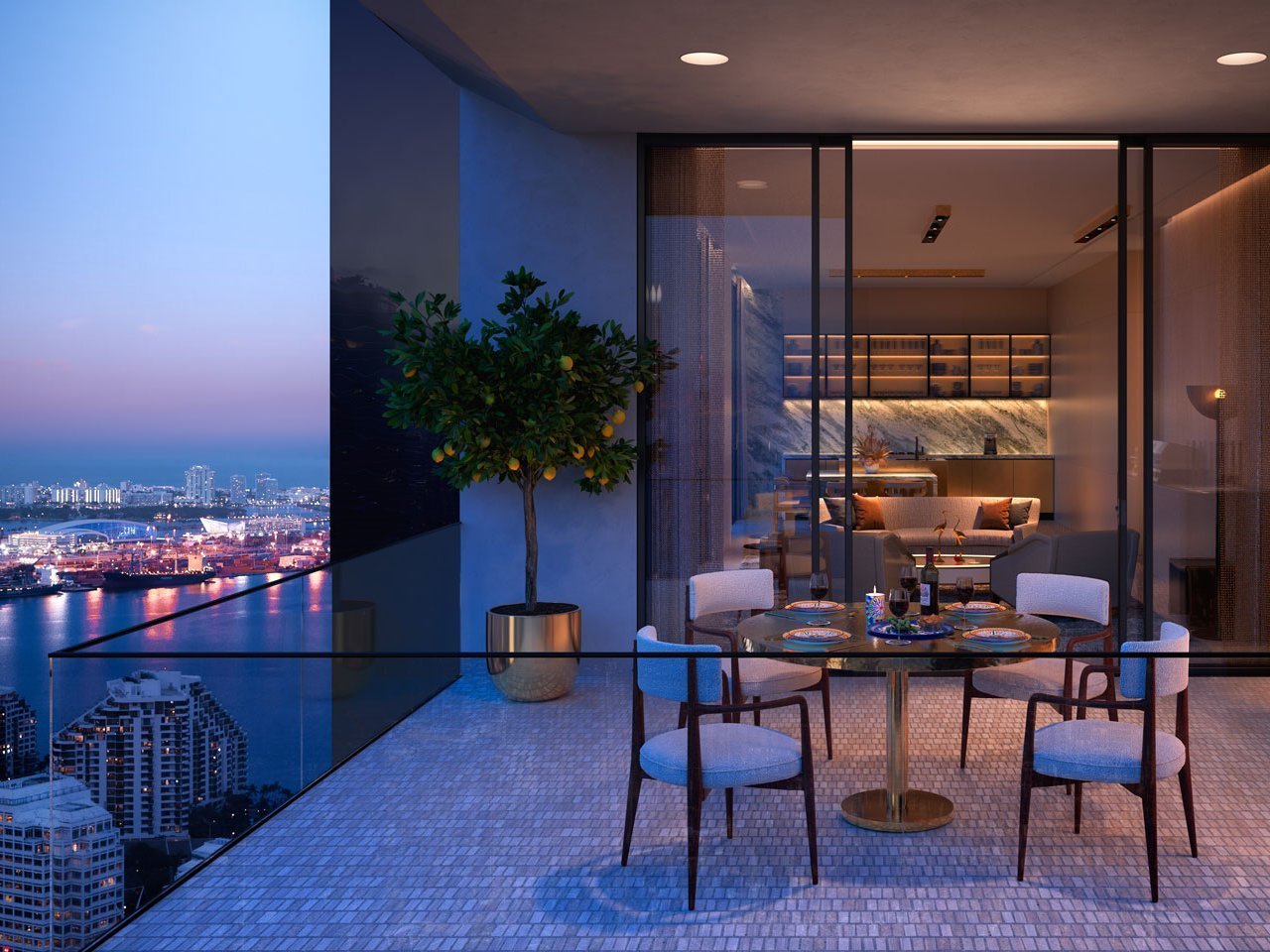 888 Brickell - vista del proyecto