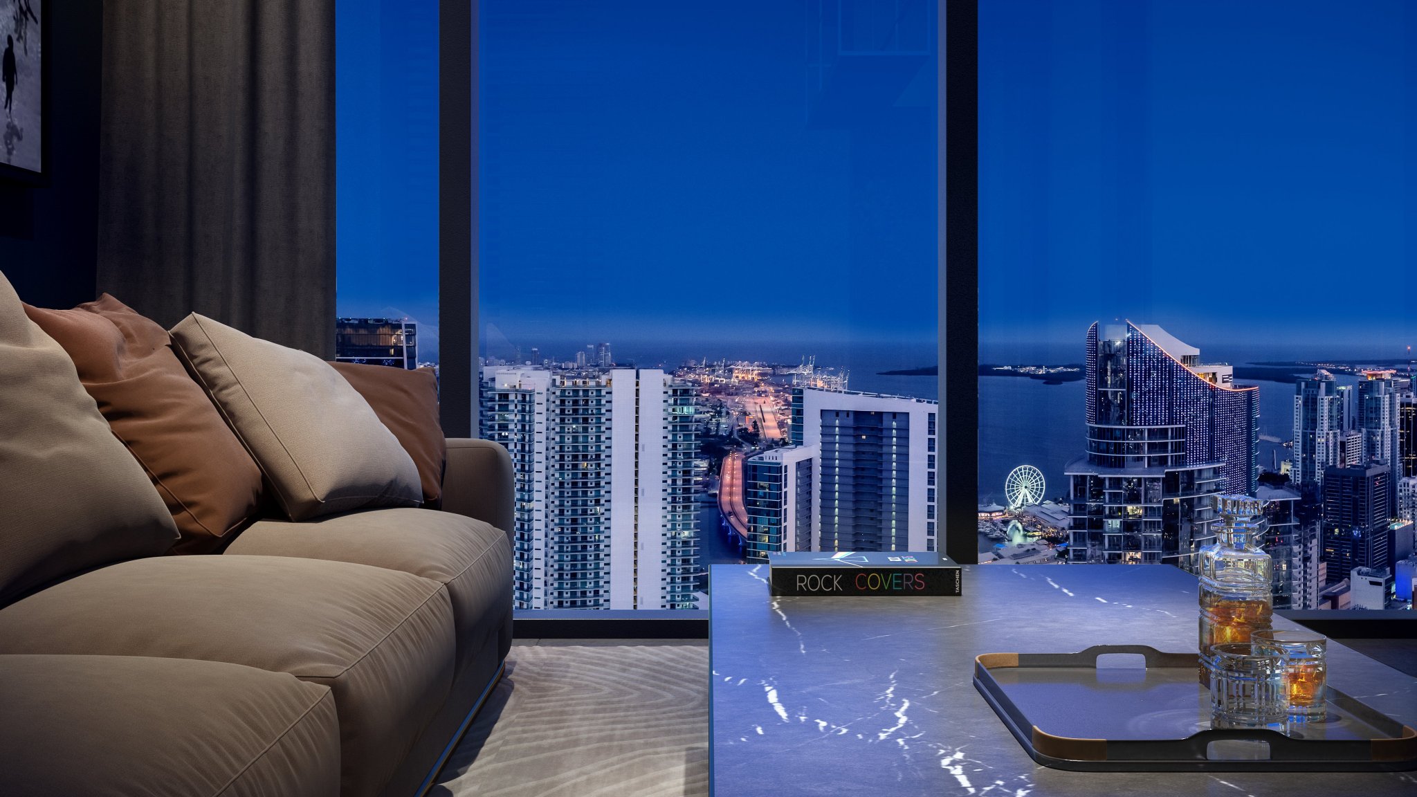 E11EVEN Hotel and Residences Miami - espacios del proyecto