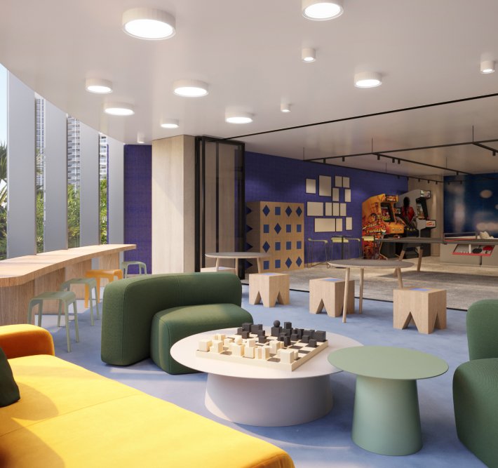 Five park - espacios del proyecto