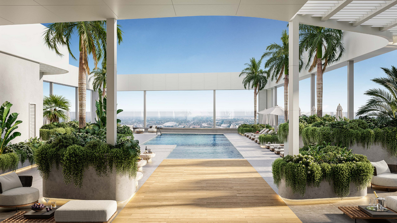HUB Miami Residences - espacios del proyecto