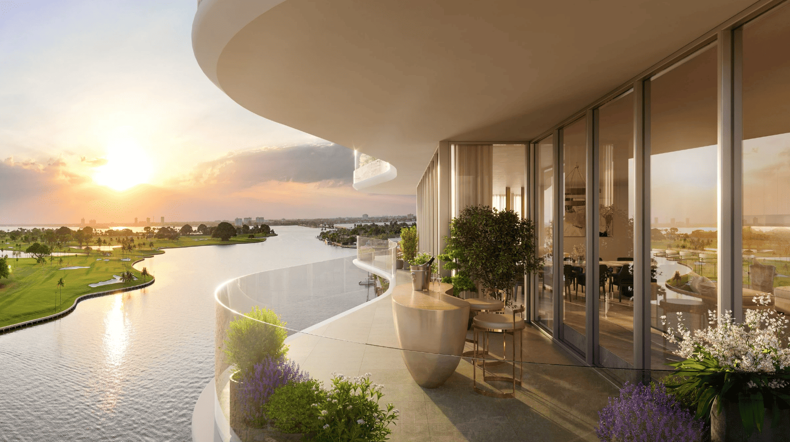 Indian Creek Residences & Yacht Club - vista del proyecto