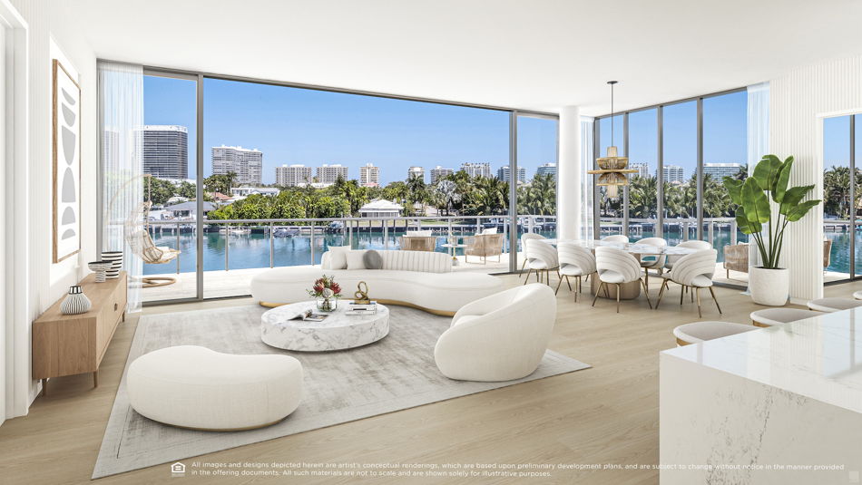La Baia North - vista del proyecto