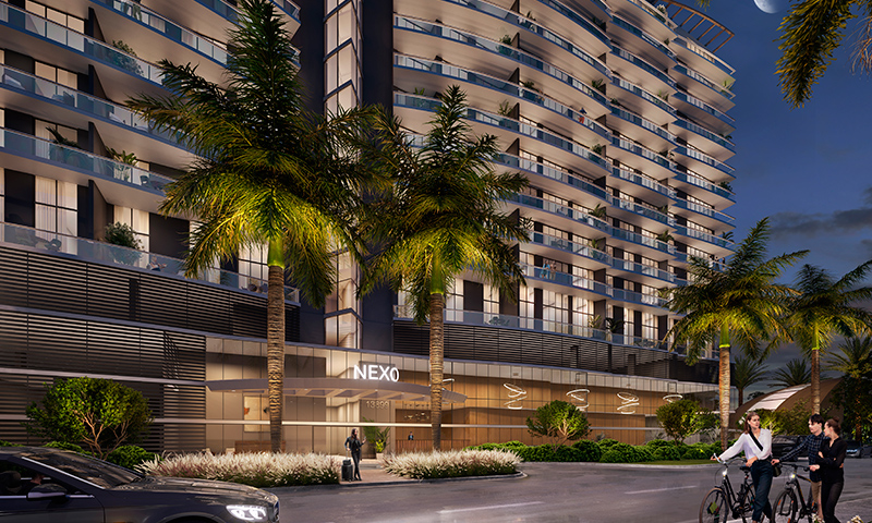 Nexo Residences - vista del proyecto