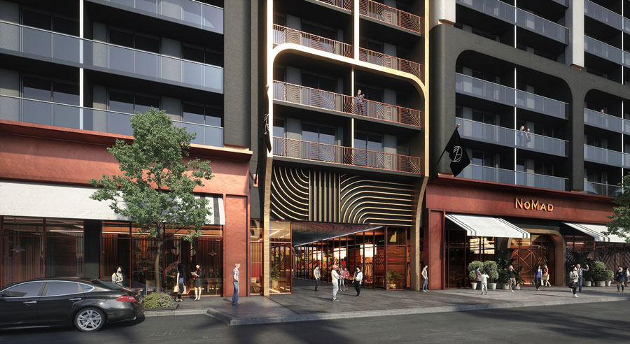 NoMad Residences Wynwood - espacios del proyecto