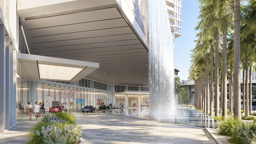 One River Point - vista del proyecto