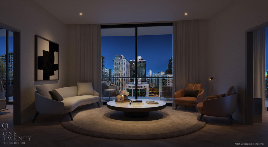 One Twenty Brickell Residences - vista 1