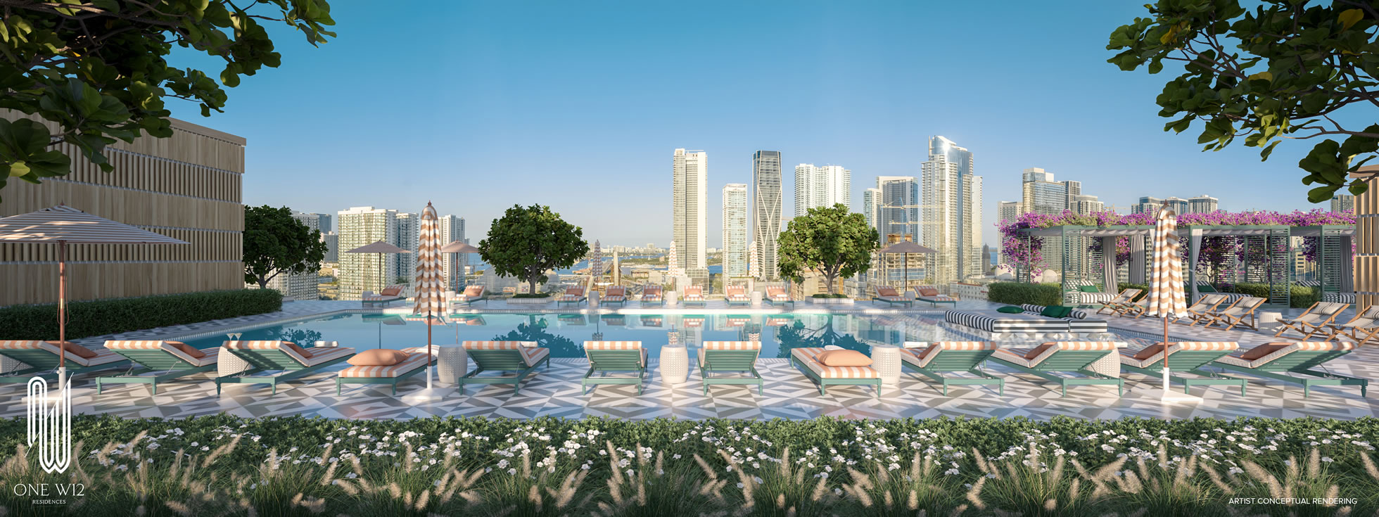 One W12 Residences - vista del proyecto
