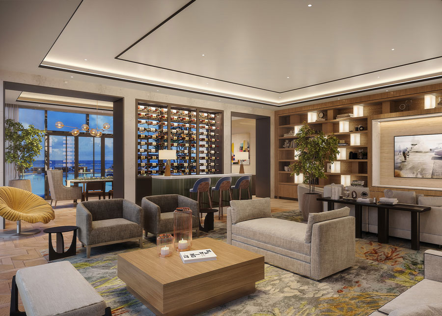 Selene Oceanfront Residences - espacios del proyecto