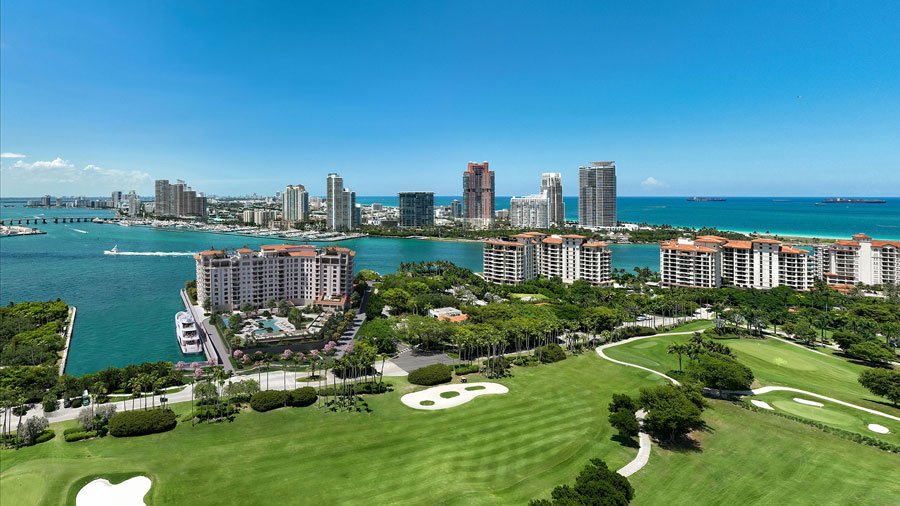 Six Fisher Island - espacios del proyecto