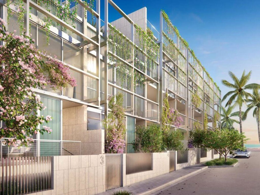 Surf Row Residences - vista del proyecto