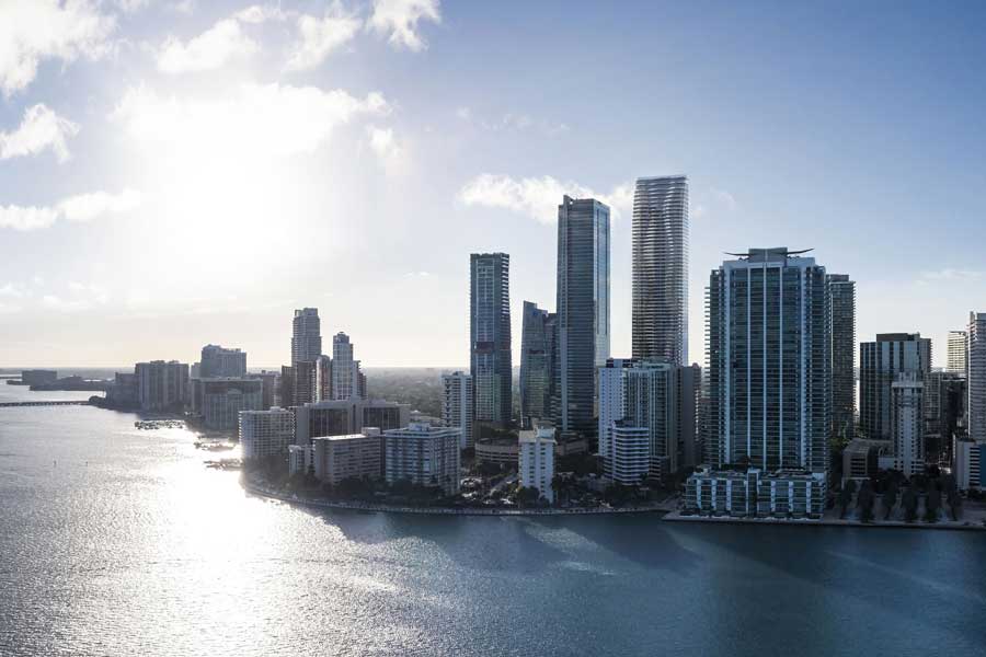 The Residences at 1428 Brickell - vista del proyecto