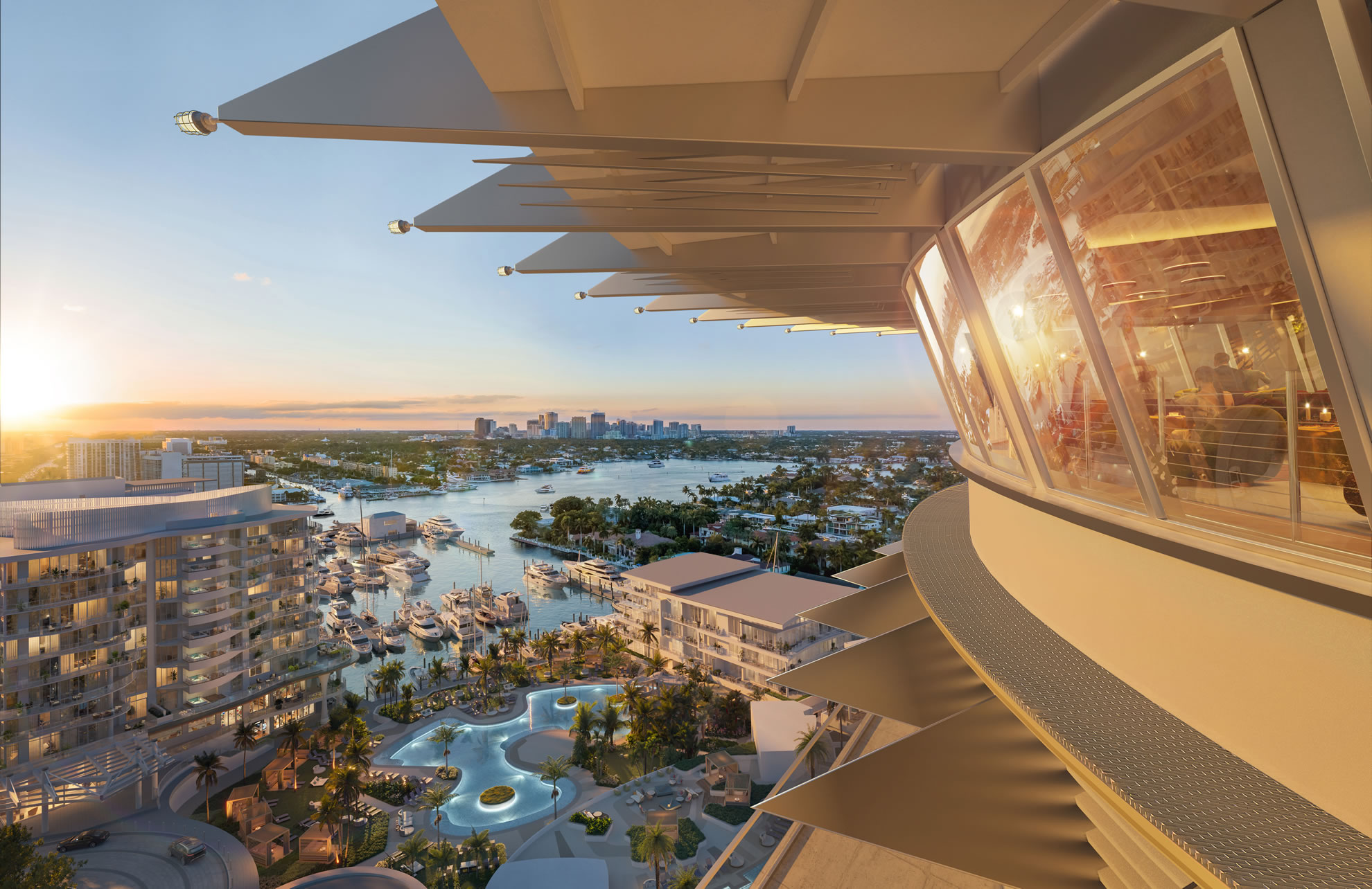 The Residences at Pier Sixty-Six - vista del proyecto