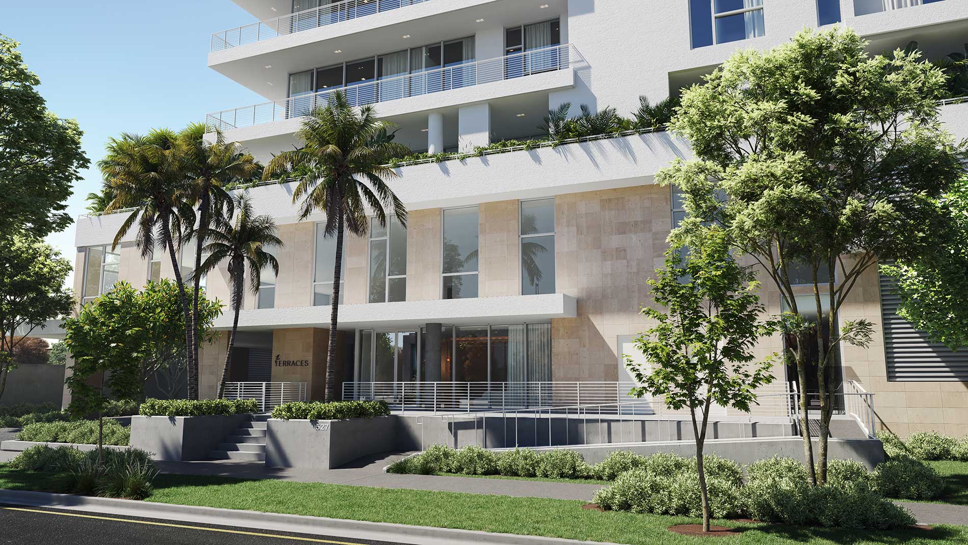 The Terraces - vista del proyecto