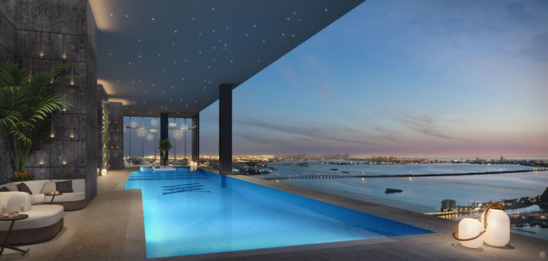 Waldorf Astoria Residences - espacios del proyecto